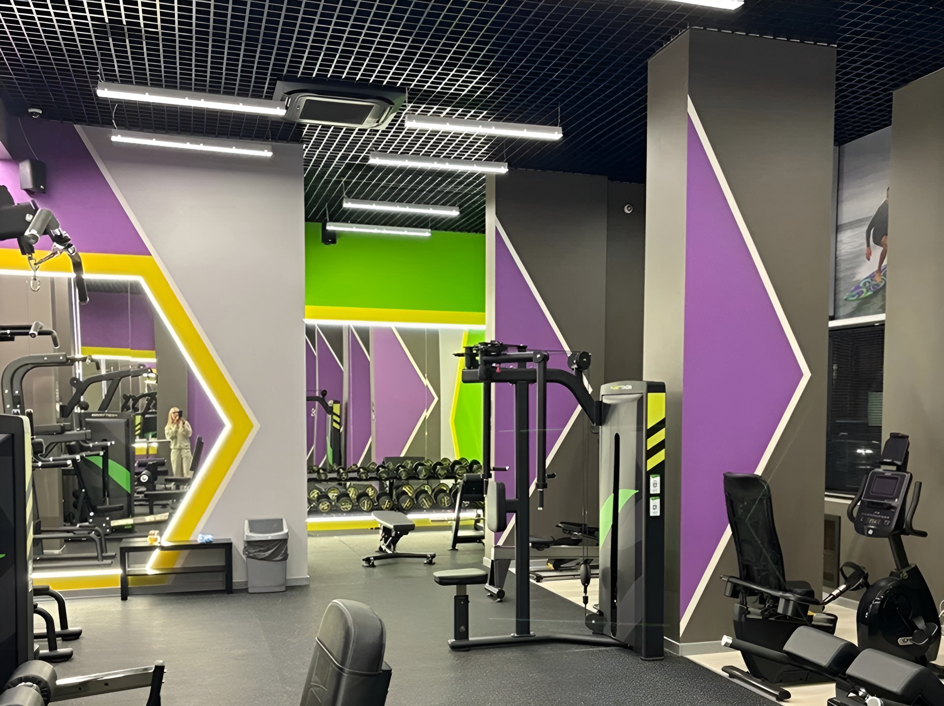 Спортивный зал X-Fit - проект 2025 года